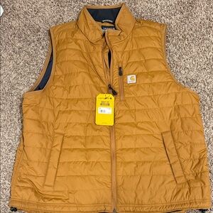 Carhartt Tan Quilted Vest